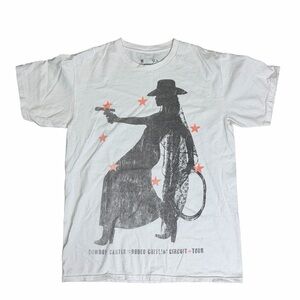 Official Beyoncé Cowboy Carter White 2025 Tour T-Shirt Unisex M